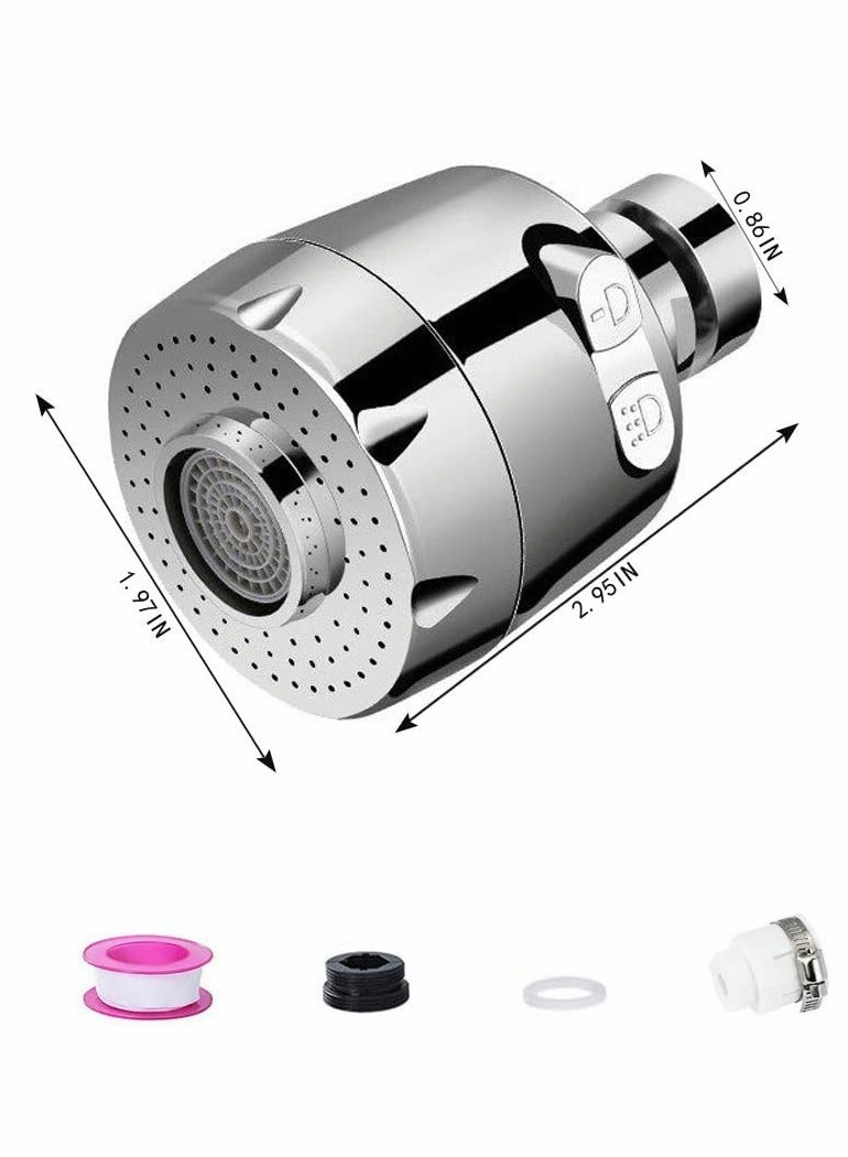 KASTWAVE Movable Kitchen Tap Head 360° Rotatable Sink Faucet Sprayer Head Replacement Anti-splash filter head Aerator water-saving tap  - Image 4