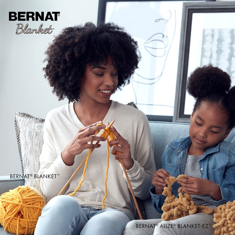 Bernat Blanket Beach Foam Yarn - 2 Pack of 300g/10.5oz - Polyester - 6 Super Bulky - 220 Yards - Knitting/Crochet - Image 4