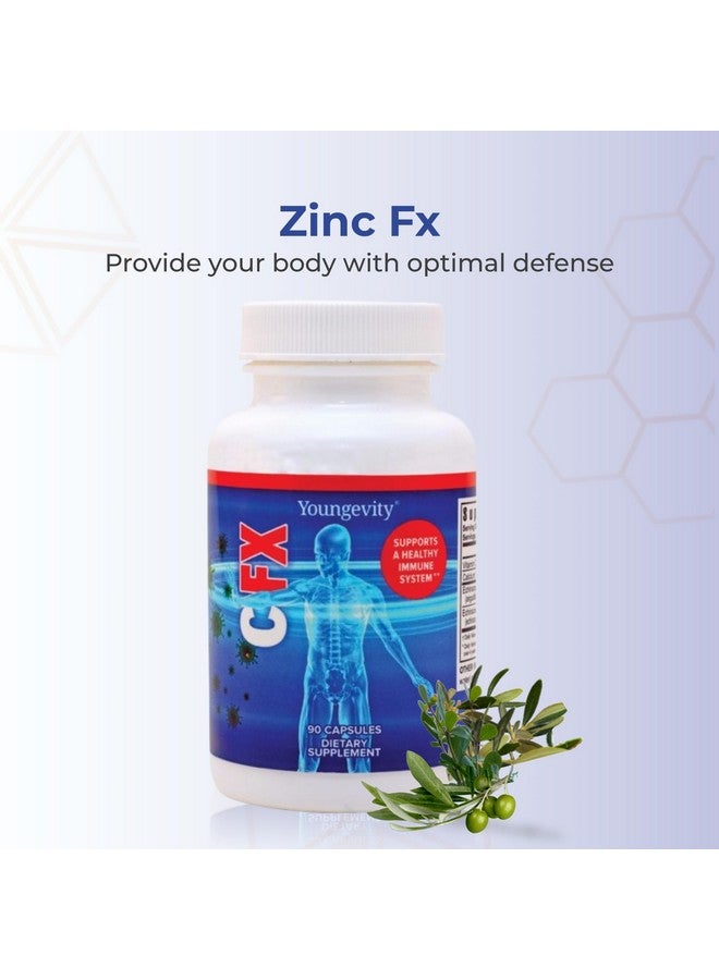 Youngevity C-Fx - Vitamin C 500mg, Echinacea Herb & Root for Immune Support Supplement (90 Capsules) - Image 2