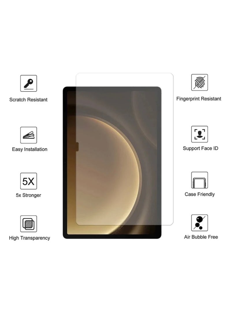 Tablet Screen Protector glass For Samsung Galaxy Tab A9 Plus 11 inch Clear  - Image 2