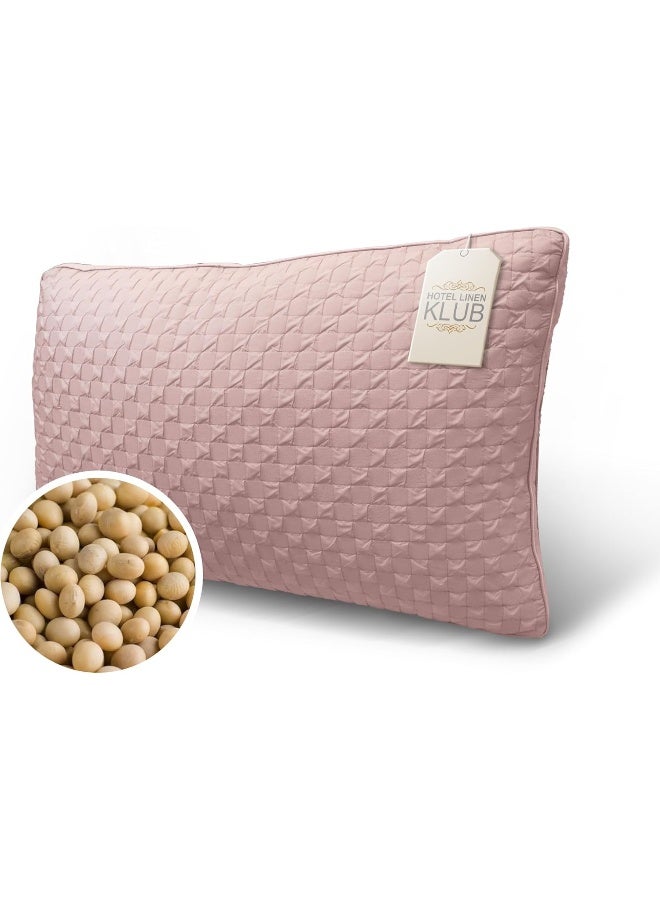 Hotel Linen Klub Hotel Linen Klub Soy Bean Pillow – Premium Quality Cooling Touch Bed Pillow - Image 1