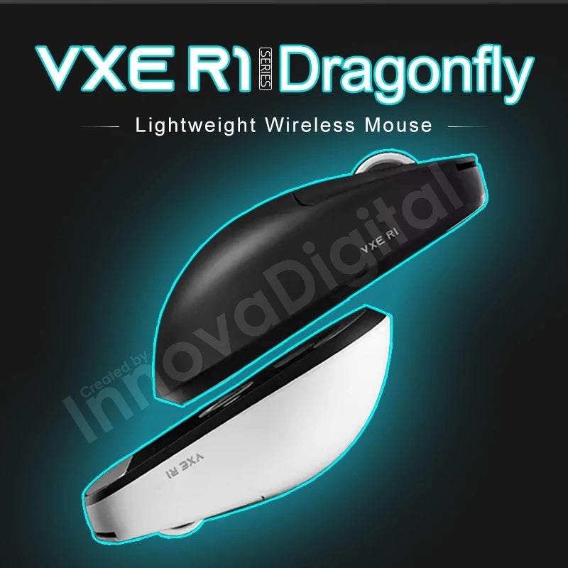 ATK VXE Dragonfly R1 Pro Max/R1 SE Plus Wireless Gaming Mouse, PAW3395, Rechargeable, Lightweight Esports Mouse - Image 2