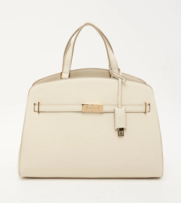 ANNE KLEIN Anne Klein Akh6038-Prc Cream Women's Satchel Bag