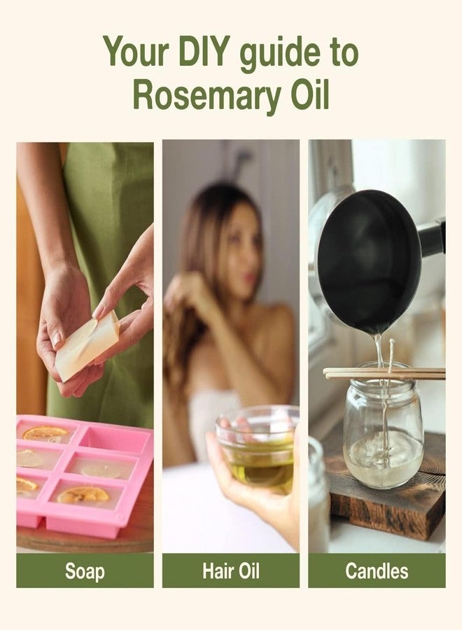 Nualoha Organic Rosemary Essential Oil, 100% Pure and Natural Therapeutic Grade For Hair Growth, Skin, Body, Aromatherapy and Massage (10 ml) - Image 2
