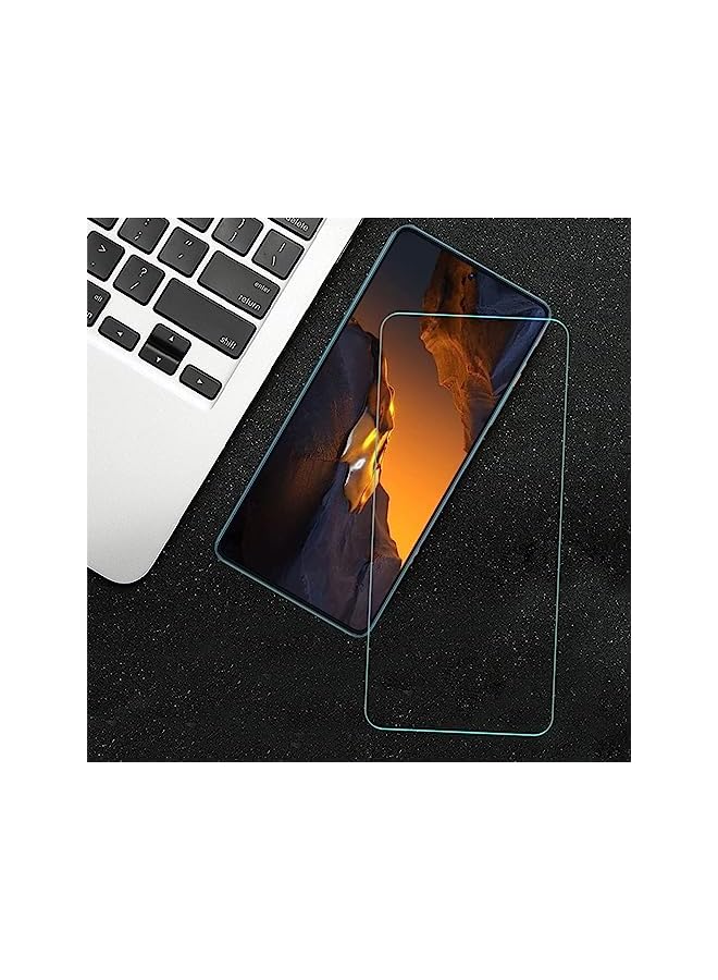 عبوتان متوافقتان مع واقي الشاشة Xiaomi Poco F5 5G مقاس 6.67 بوصة من الزجاج المقسى لهاتف Poco F5 5G 9H مقاوم للخدش وخالي من الفقاعات وسهل التركيب - Image 4
