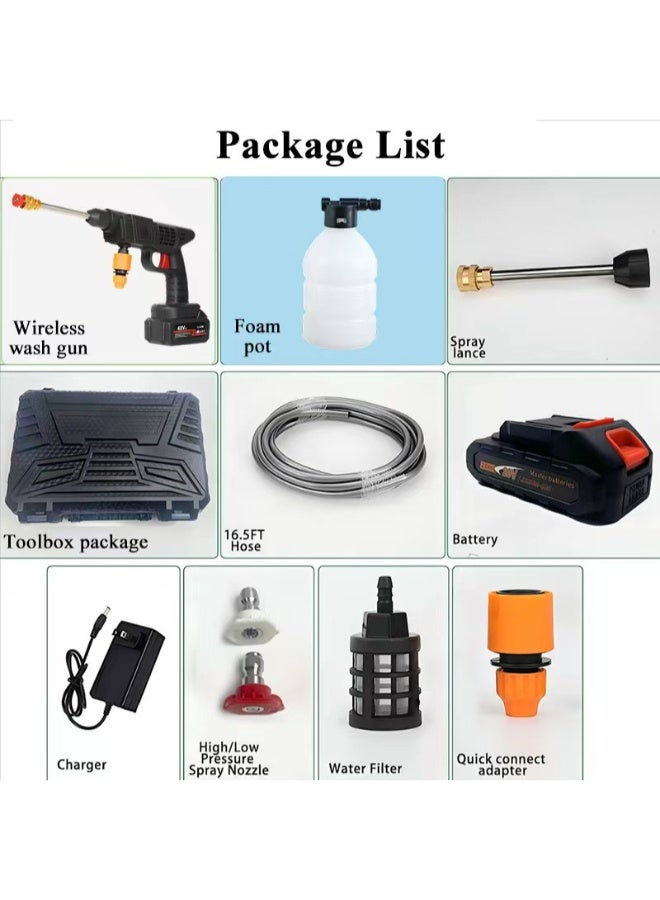 Noon East High Pressure Washer black 41.5x11.5x13.5 cm - Image 4
