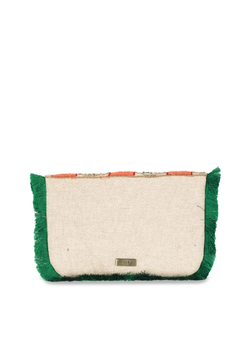 Priyaasi Green Structured Sling Bag