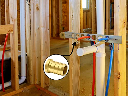 Ruby Q 25 Pack 1/2" PEX Barb Plug End Cap, Brass PEX Barb Plug End Cap Pipe Fitting - Image 5