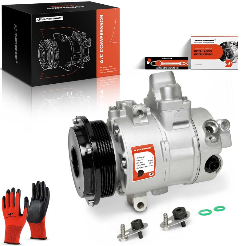 APremium Air Conditioner AC Compressor with Clutch Compatible with Lexus LS430 43L 20042006