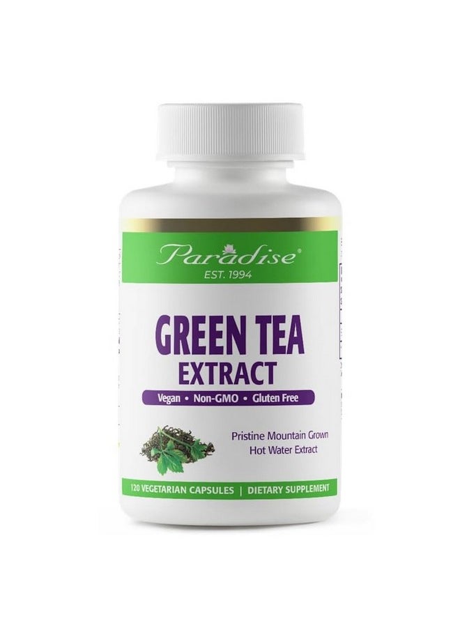 Paradise Green Tea Extract, Super Potent, Ultra Pure, 100% Naturally Extracted, Non GMO, Gluten Free, 120 Vegetarian Capsules - pzsku/Z0C345D9689D2B6F260A2Z/45/_/1739882194/cb00cf0a-7627-4d3a-8ebe-948785965bb5