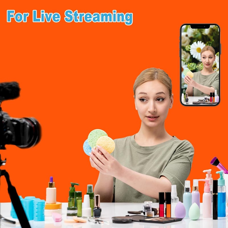 ليليستي خلفية برتقالية للتصوير الفوتوغرافي، ستارة خلفية احترافية لتصوير المنتجات، البورتريه، الزفاف، الحفلات، تسجيل الفيديو المباشر مقاس 5×7 قدم (الخلفية فقط) - Image 4