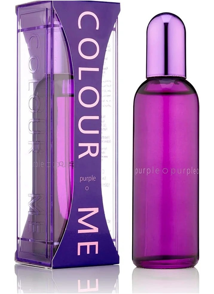 Color Me - Milton Lloyd Colour Me Purple Body Spray for Women 100ml - Image 1