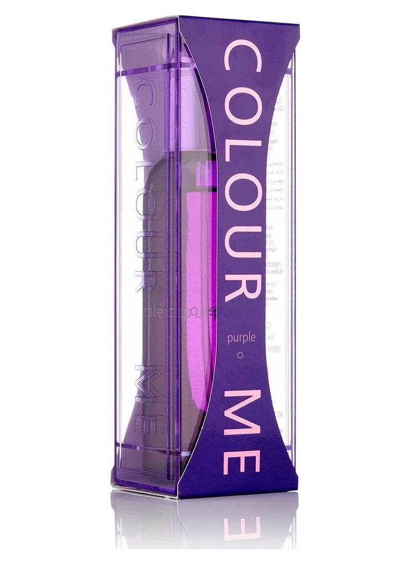 Color Me - Milton Lloyd Colour Me Purple Body Spray for Women 100ml - Image 1
