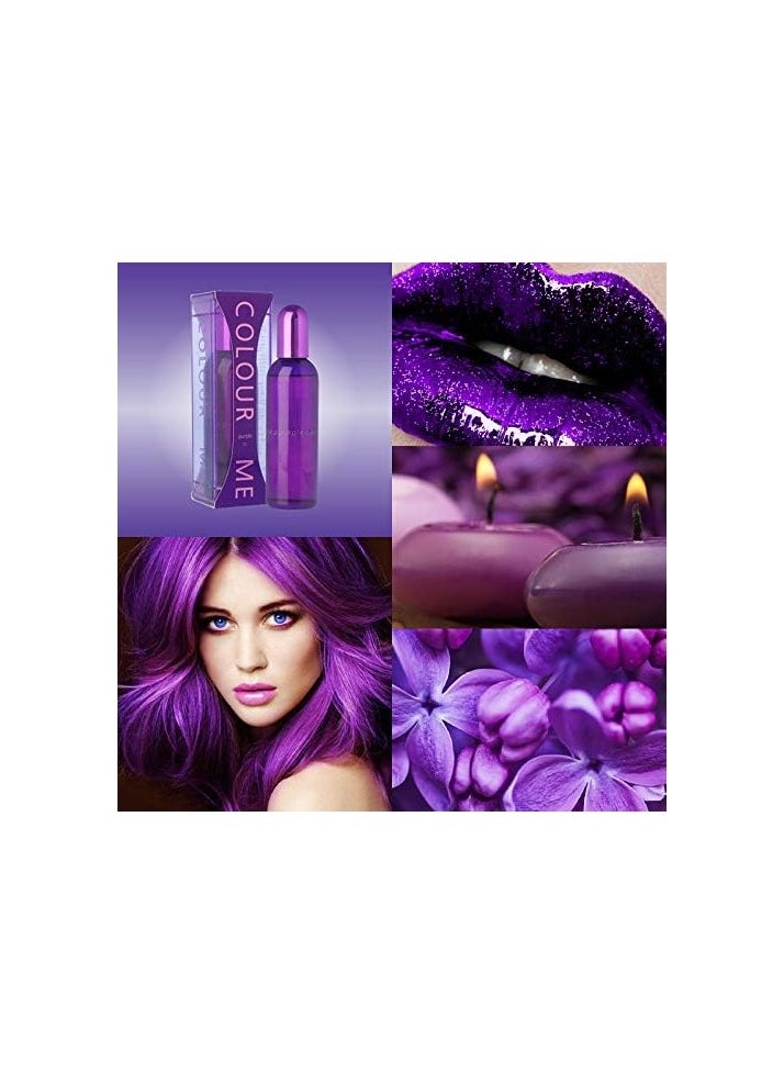 Color Me - Milton Lloyd Colour Me Purple Body Spray for Women 100ml - Image 1