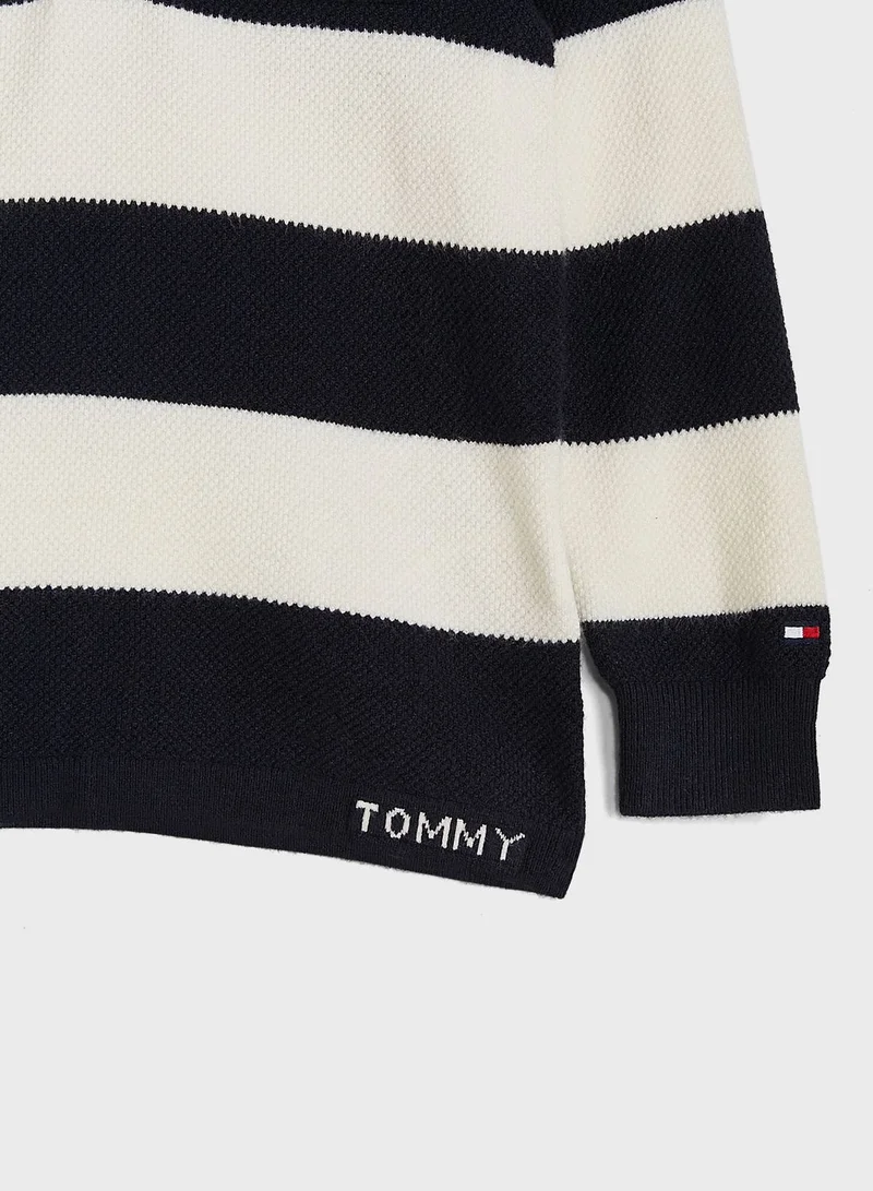 TOMMY HILFIGER Kids Striped Sweater