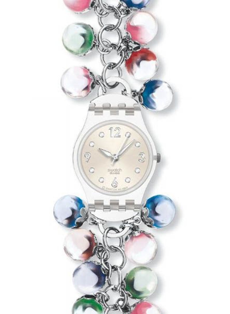 Swatch Women Trickle Light Quartz Movement Water Resistant Wrist Watch - 37 Mm - Image 2