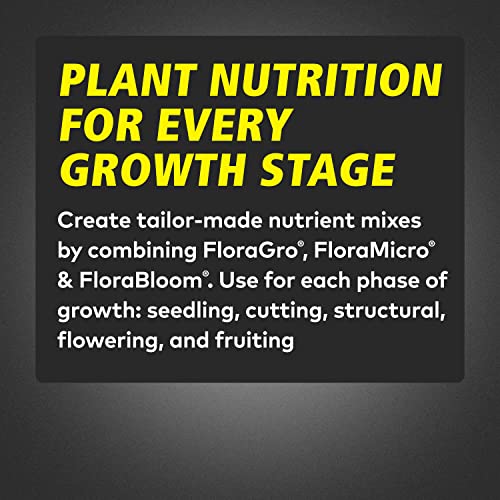 General Hydroponics Flora Series: FloraMicro, FloraBloom, FloraGro - 3-Part Hydroponic Nutrient System, 1 qt. Bottles - Image 4