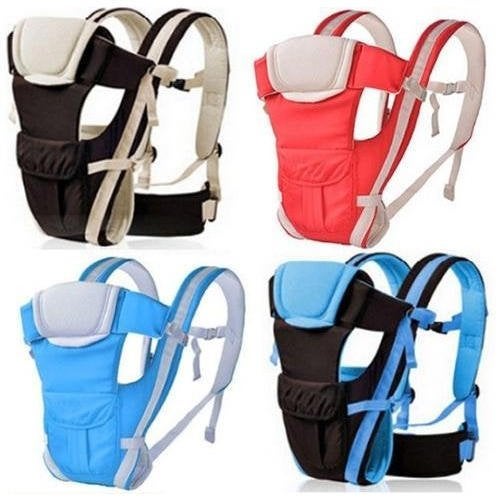 MELVIS Baby Carrier Bag with 4 Carry Positions, Adjustable Hands-Free Baby Toddler Front & Back Carrier for 4 to 24 Months Baby, Baby Sefty Belt/Child Safety Strip, Max Weight Up to 15 Kgs (Maroon) - Image 5
