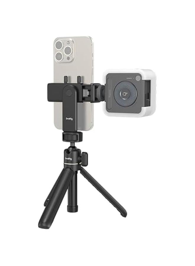 SMALLRIG VK-30 Vlogging Kit for iPhone, Content Creator Kit for YouTube and TikTok Starter, Video Recording Equipment, with Phone Tripod, Phone Mount and Light - 4367 