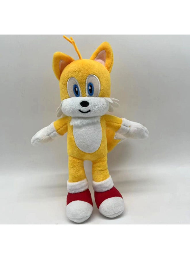 Sonic Plush Toy Sonic The Hedgehog Sonic Mouse Doll Super Tuls Super Sony Game Doll-Specifications:26cm-30cm-Color:Yellow Long Legs 26cm - Image 3
