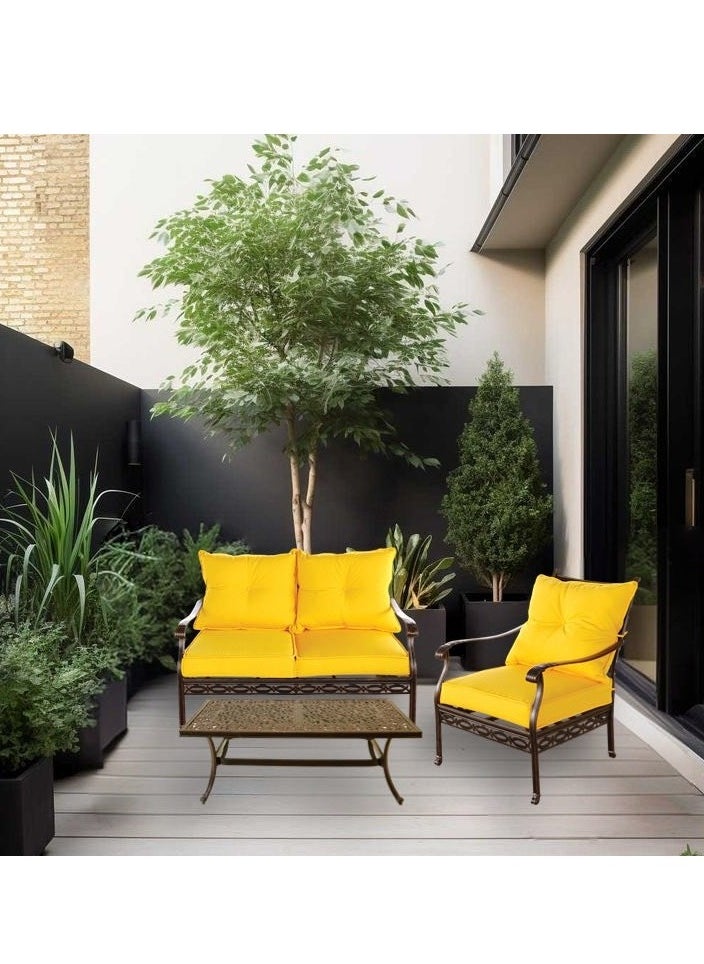 Schondor Furniture Philadelphia | Double Sofa | Outdoor Furniture | Made in Aluminum Cast | Perfect for Any Outdoor Space | Patio | Garden | Balcony | Backyard  - Image 2