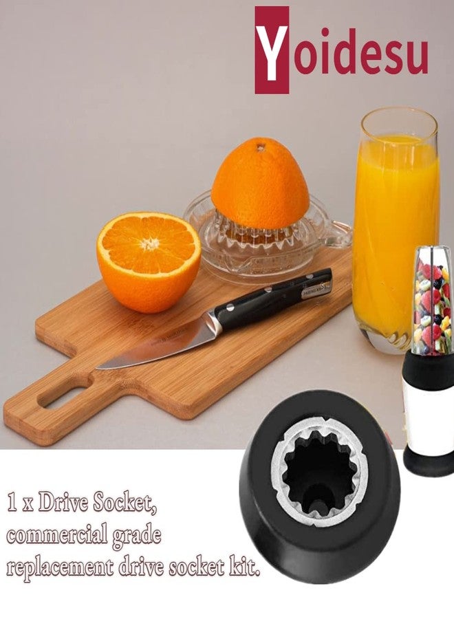 Cuifati For RX Replacement Parts for 1700w RX Mushroom Equipment for Drive Socket Blender Drive Socket, for Blender Juicer Mixer Base Gear Replacement - Image 4