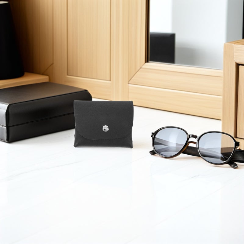 2pcs Sunglasses Case: Foldable Eyeglasses Storage Bag - Folding Eyeglasses Case Sunglasses Organizer For Travel And Daily Use - Image 2