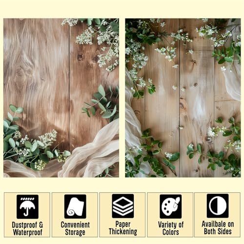 HomeArt 3 Sheet 2 in 1 Marble Product Photography Backdrop 3D Flat Lay Tabletop Double-Sided 20x29 Photo Background PVC Wrinkle Free for Small Products Food, Cosmetics Shoot (Pack of 3, Combo 1) - Image 5