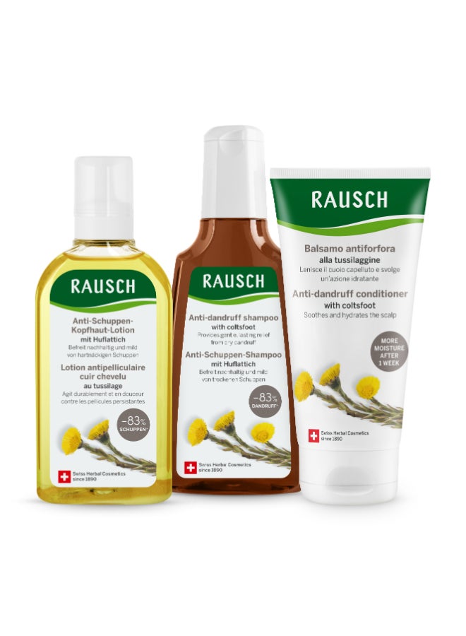 RAUSCH Coltsfoot Anti-Dandruff Shampoo 200 ml - Herbal Relief for Dry Dandruff - Image 3