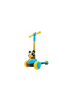 Generic Lightweight foldable 3-wheel scooter,  colors, number of wheels: 3 (blue)  - Image 1