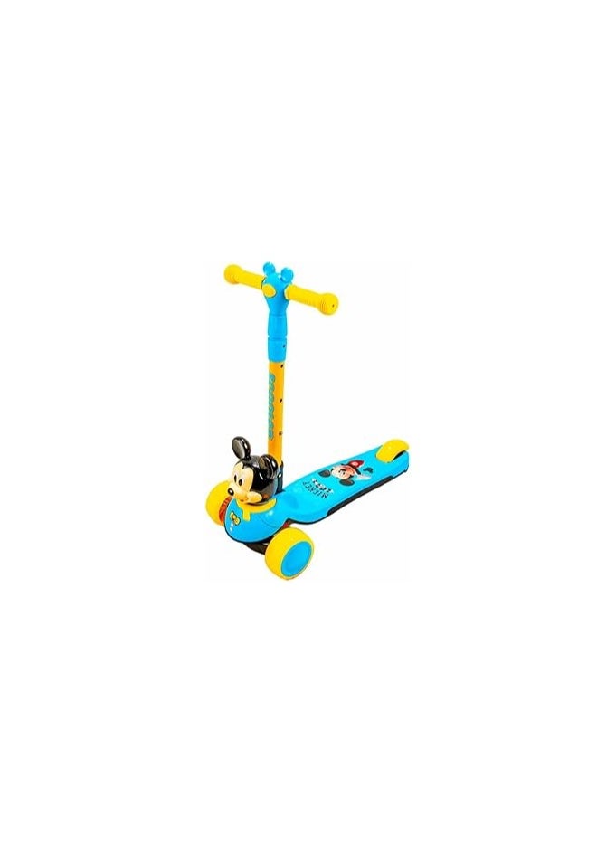 Generic - Lightweight foldable 3-wheel scooter,  colors, number of wheels: 3 (blue) - Image 1