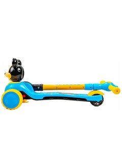 Generic Lightweight foldable 3-wheel scooter,  colors, number of wheels: 3 (blue)  - Image 3