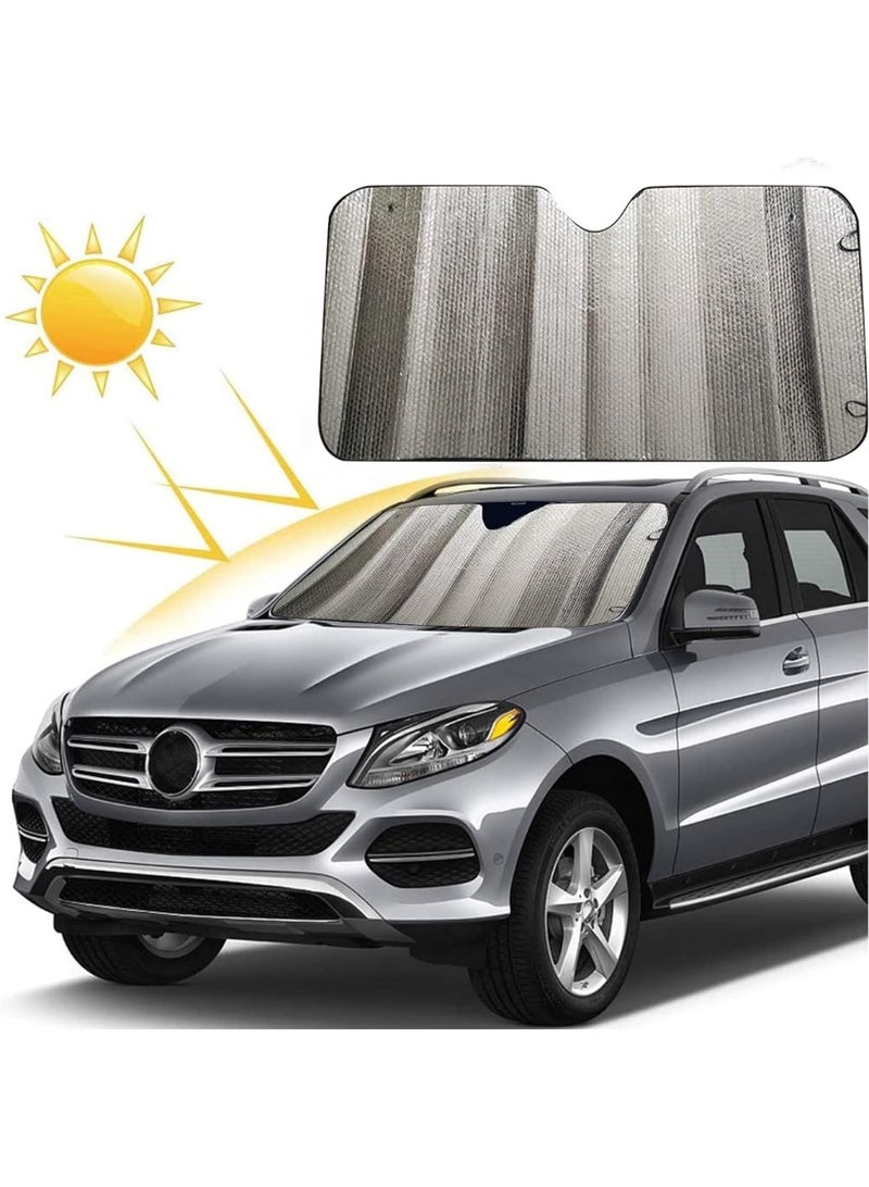 Ultra Foldable Car Sunshade – Windshield Cover for UV and Heat Protection – Keeps Interior Cool - Image 1