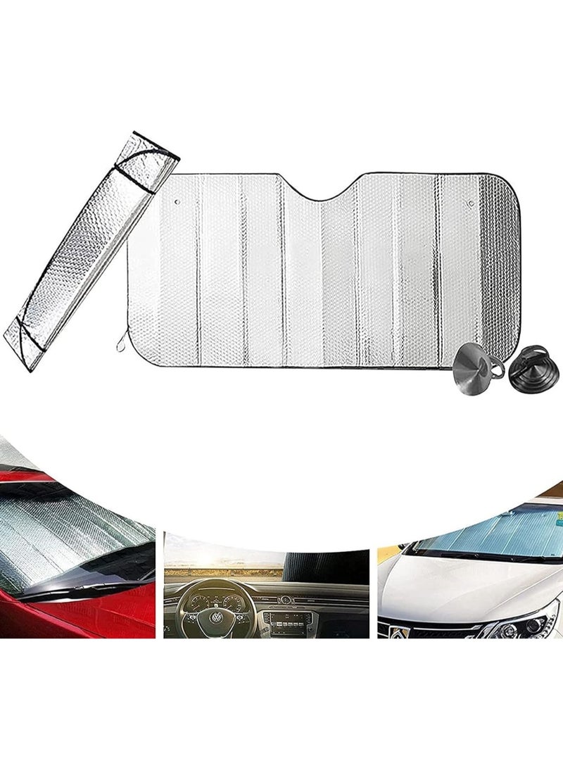 Ultra Foldable Car Sunshade – Windshield Cover for UV and Heat Protection – Keeps Interior Cool - Image 5