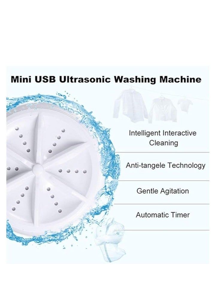 Generic - Mini personal washing machine with rotary motor design and portable, convenient and suitable for travel, home and business trips, - Image 1