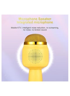 Toy Box Wireless BT Microphone Portable Handheld Mic Variable Sound Function 1200mAh with Night Light Intelligent Noise Reduction  - Image 4
