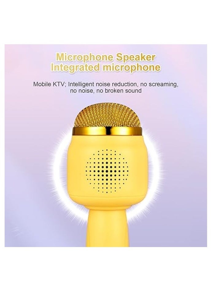 Toy Box - Wireless BT Microphone Portable Handheld Mic Variable Sound Function 1200mAh with Night Light Intelligent Noise Reduction - Image 1
