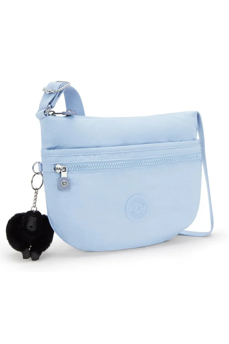 kipling Arto S, Small Female Crossbody Bag - Cloudy Sky Blue