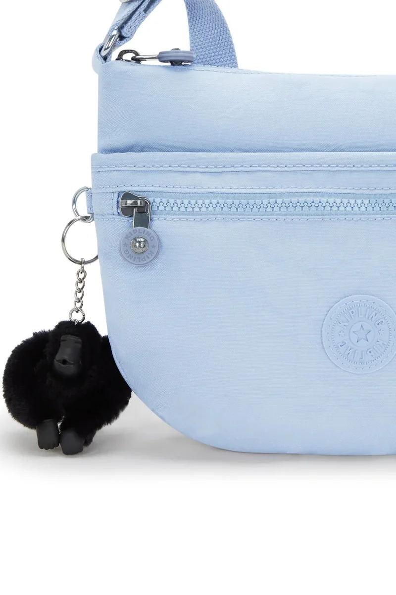 kipling Arto S, Small Female Crossbody Bag - Cloudy Sky Blue