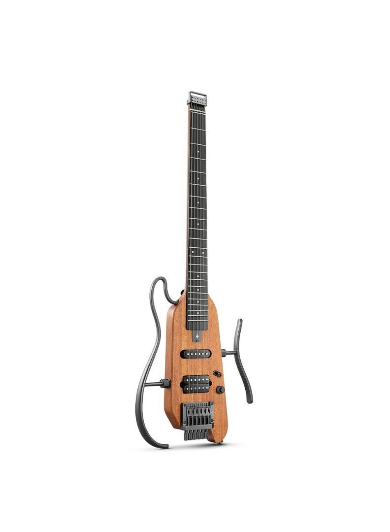 Donner Donner HUSH-X Electric Guitar-Natural  - Image 3