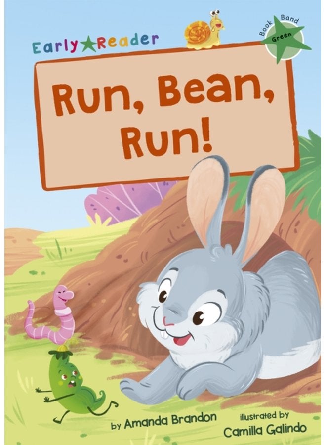 Run Bean Run Green Early Reader - Paperback