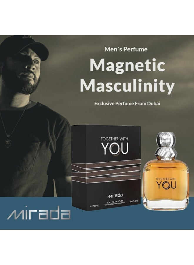 ميرادا عطر Together With You للرجال - 100 مل - Image 5