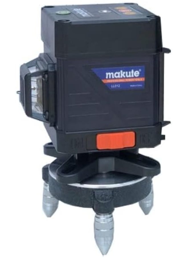 makute - Makute Mcty 12 Line Laser Level Gauge Green Beam With Remote - Image 1