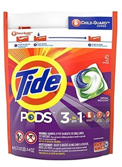 Tide Pods, Laundry Detergent, Spring Meadow 42 Count