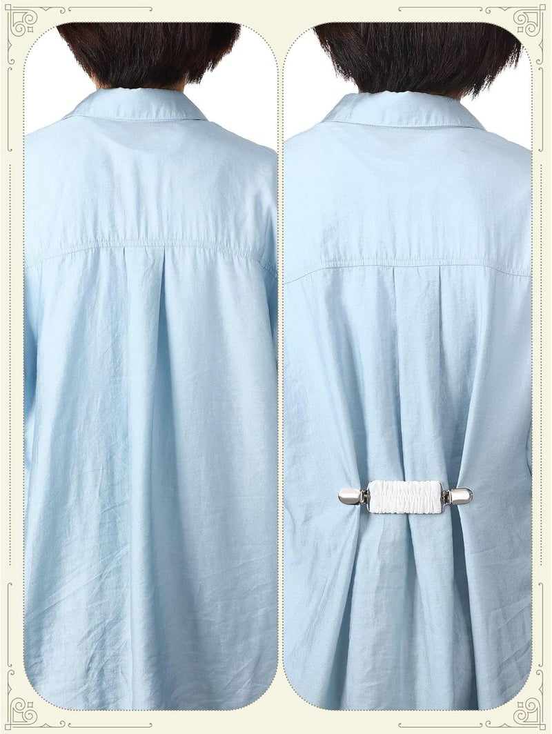 Aputue Shawl Clip, 3 PCS Set Elegant Decorative Sweater Clips for Womens, Vintage Style Adjustable Dress Cinch Clips, Multiple Scarf Clip for Womens Fashionable Clothing Accessories - Image 4