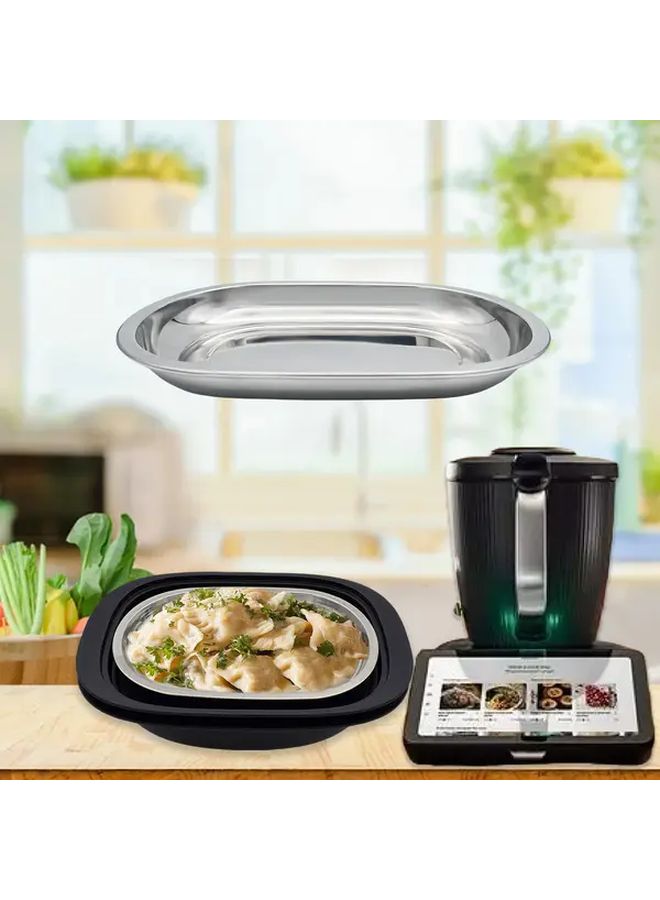 304 Stainless Steel Steaming Tray Small L9 84inch Even Heat Distribution Baking Pan - Image 1