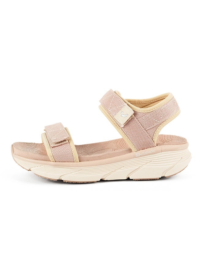 SJ Women's Athleisure Casual Sandals - Beige - Image 1