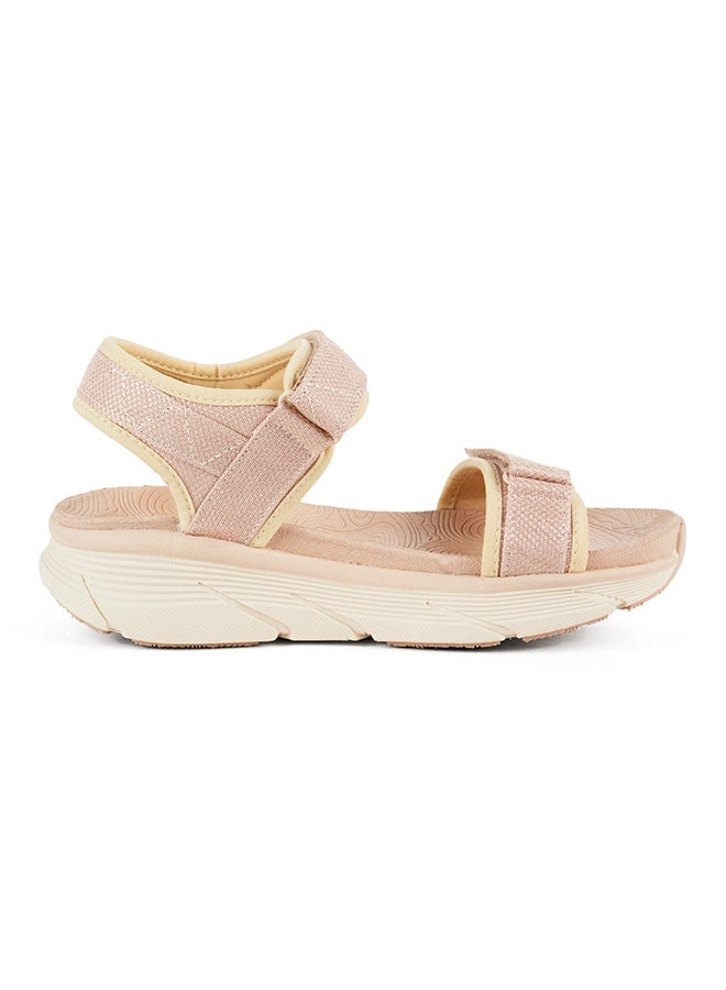 SJ Women's Athleisure Casual Sandals - Beige - Image 2