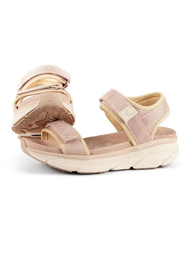 SJ Women's Athleisure Casual Sandals - Beige - Image 5
