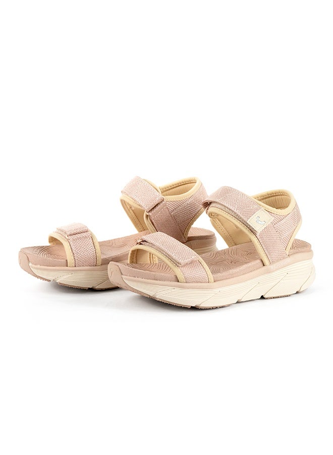 SJ Women's Athleisure Casual Sandals - Beige - Image 4